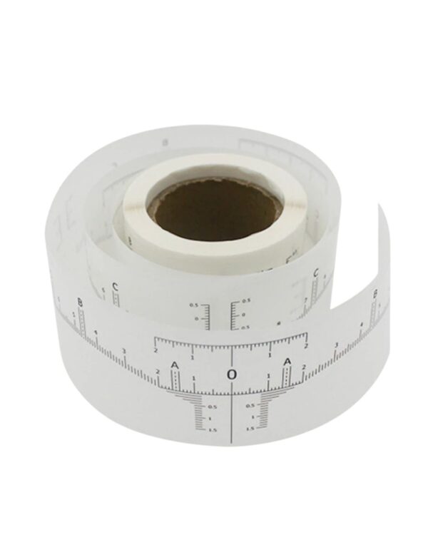 Regla para cejas adhesiva