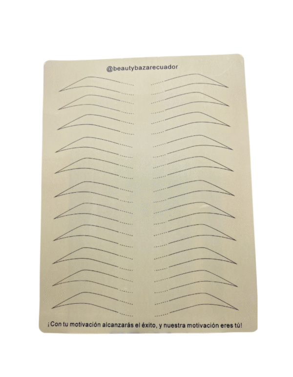 Látex inkless cejas