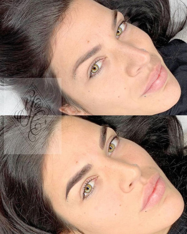 PB_UGC_BeforeAfter_BrowCorrection_YleniaCammareri_Espresso_VanillaChai Espresso