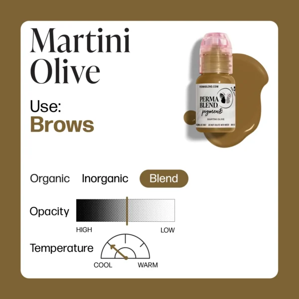 Perma-Blend-Martini-Olive-Color-Information-PBMO.5 Martini Olive