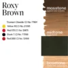 Perma-Blend-Roxy-Brown-Color-Drawdown-PBDB.5 Roxy Brown