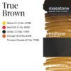 Perma-Blend-TrueBrown-Color-Drawdown-PBTBRN.5 True Brown