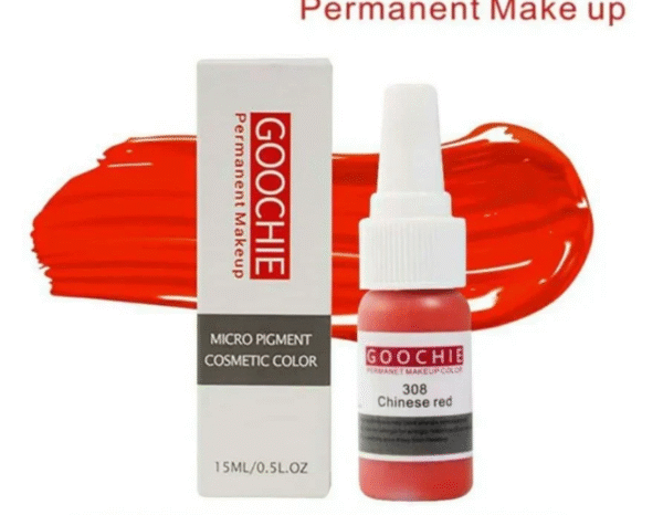 goochie-permanent-makeup-pigment Chinese Red 308