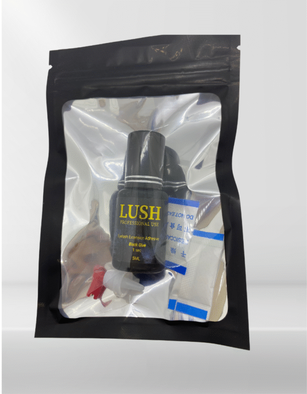 lush Goma de pestañas pelo a pelo lush negra 1 a 2 segundos