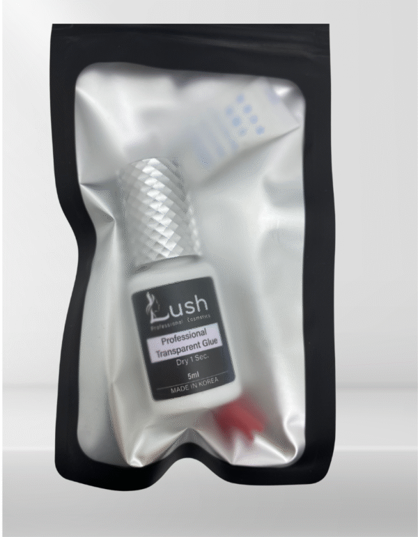 lushbn Goma de pestañas pelo a pelo lush clear 0.5 a 1 segundos