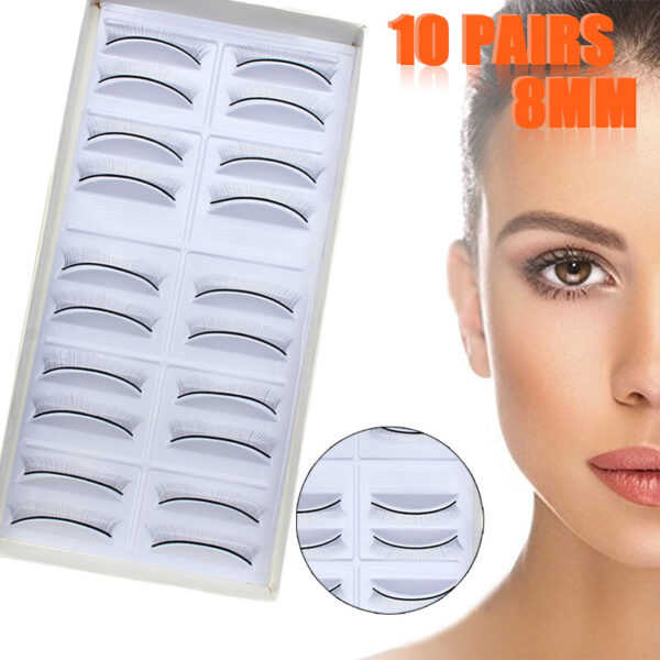 Pestañas de practica 10 pares