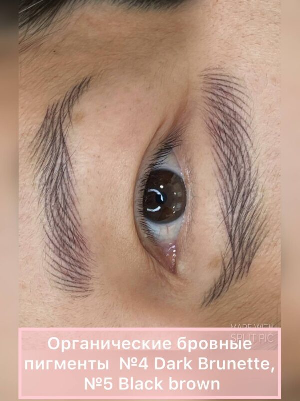 №4 Dark Brunette+№5 Black Brown CEJAS N4- DARK BRUNETTE