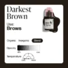 Perma-Blend-Darkest-Brown-Color-Information-PBDB.5 Darkest Brown - Permablend