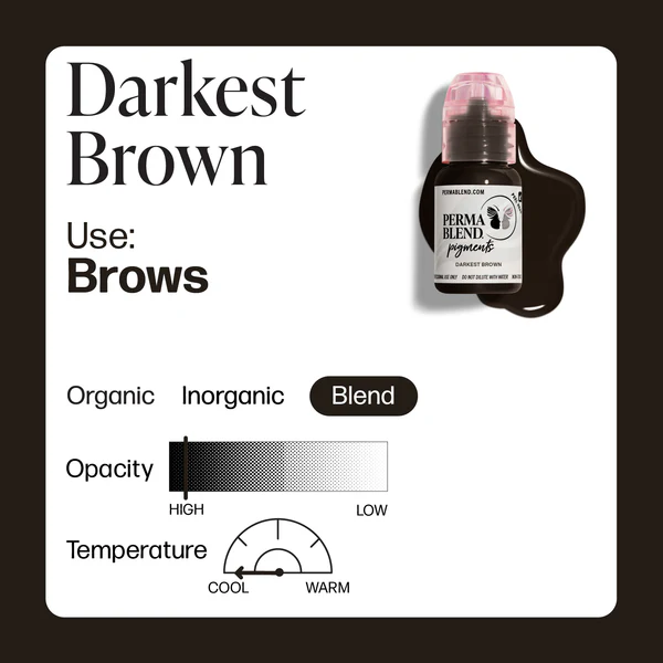 Perma-Blend-Darkest-Brown-Color-Information-PBDB.5 Darkest Brown - Permablend