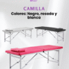 Camilla portátil de belleza