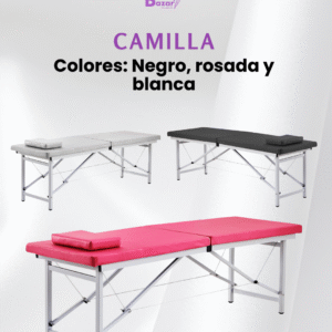 Camilla portátil de belleza