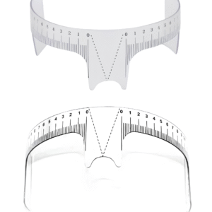 Regla para diseño de cejas